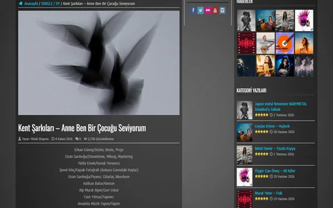 Müzik Ekspres: Anne Ben Bir Çocuğu Seviyorum