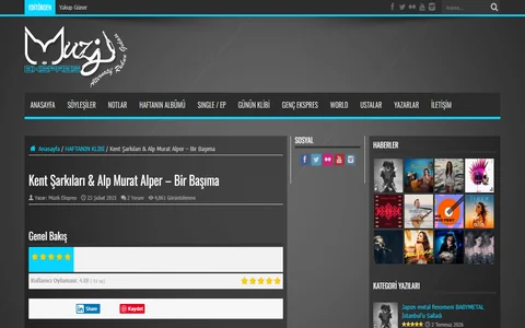 Müzik Ekspres: Bir Başıma — Alp Murat Alper